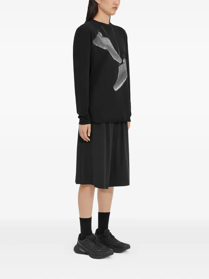 Mm6 X Salomon TSHIRT - Black | b9958b97d615feded798ec2803e547093322c157