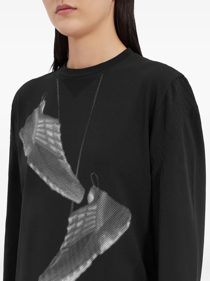 Mm6 X Salomon TSHIRT - Black | b13257e3627926ae85904f44d595607703c1fff4