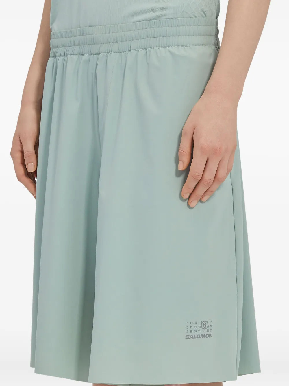 Mm6 X Salomon SHORTS - Green | df440e943b496db07ed3e1f3f9b938b5fcbb567e