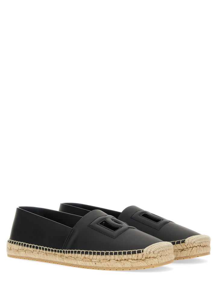Dolce & Gabbana Flat Shoes - Black | Wanan Luxury