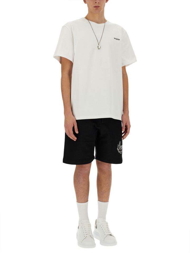 Alexander McQueen Shorts - Black | Wanan Luxury