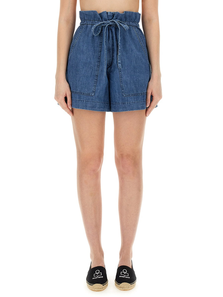 Isabel Marant Etoile Shorts - Blue | Wanan Luxury