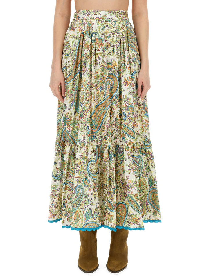 Etro Skirts - Green | Wanan Luxury