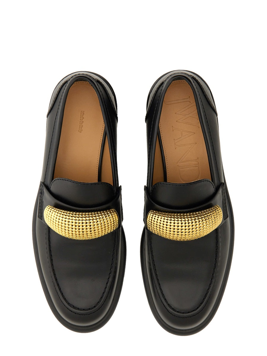 JW Anderson Loafers - Black | Wanan Luxury