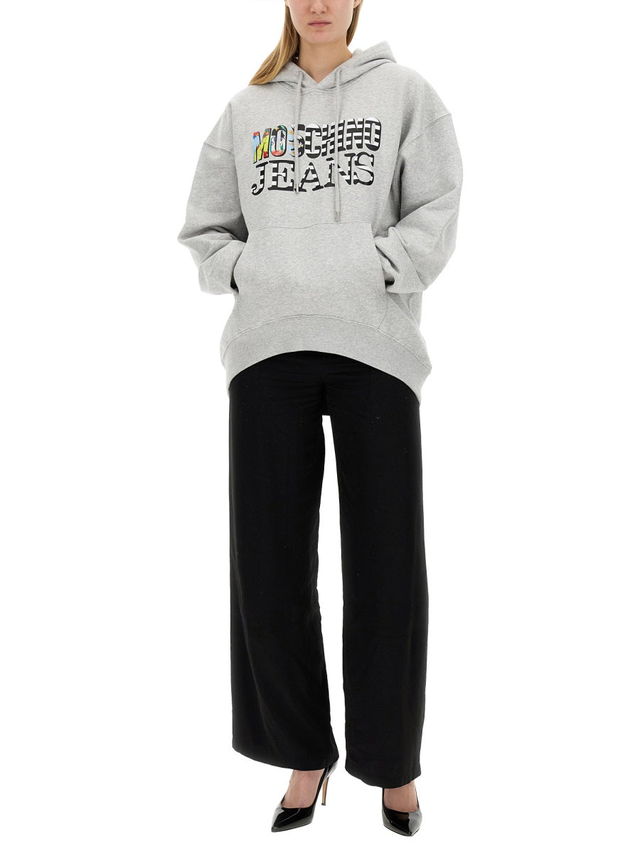 Moschino Jeans Sweatshirts - Grey | 82caf42418089eca0510abd24d5b87df18cac722