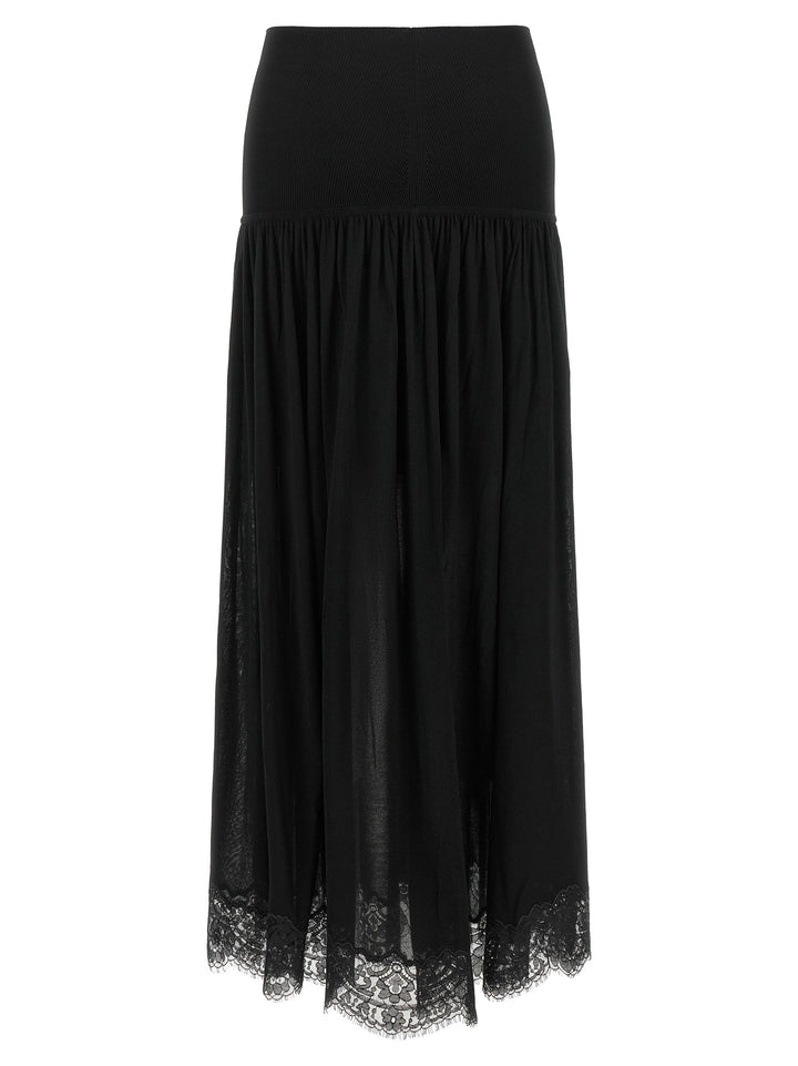 Zimmermann Valiant Skirts - Black | caf234ed78060a8c89bb9cd82068ce063634bf9c
