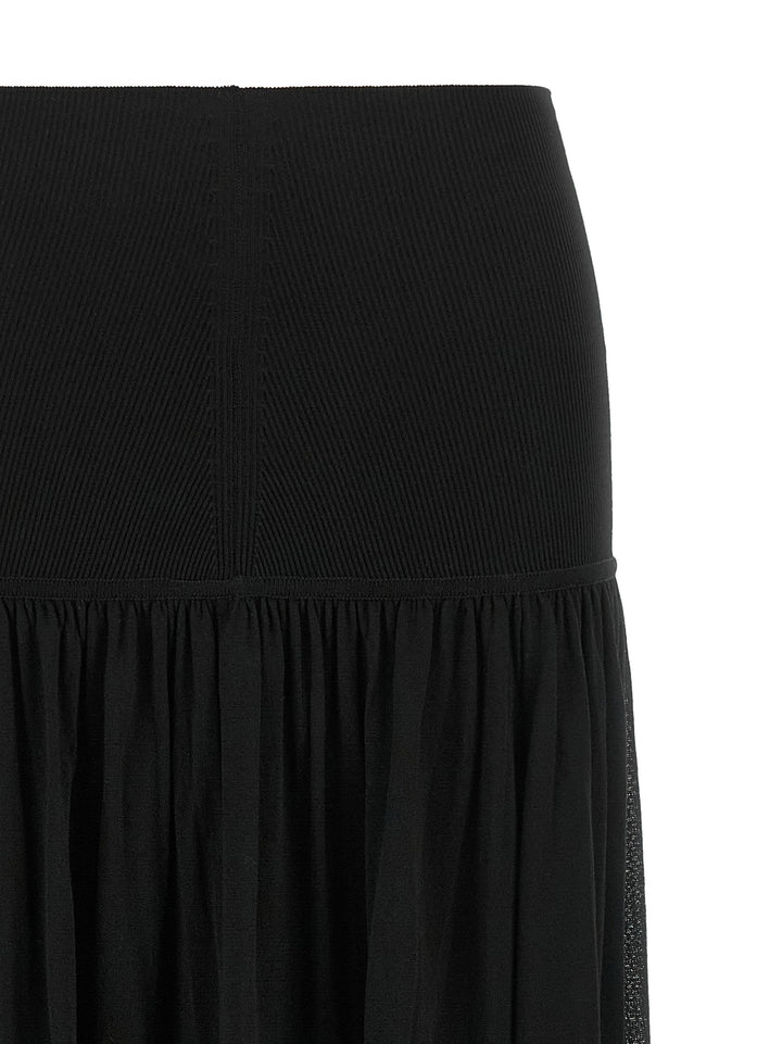 Zimmermann Valiant Skirts - Black | 44e86a8aac7b1f773b254af0548a0ff9940aed39