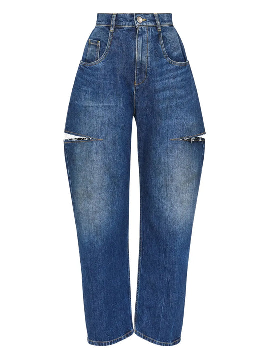Jeans With Cut-Out Detail