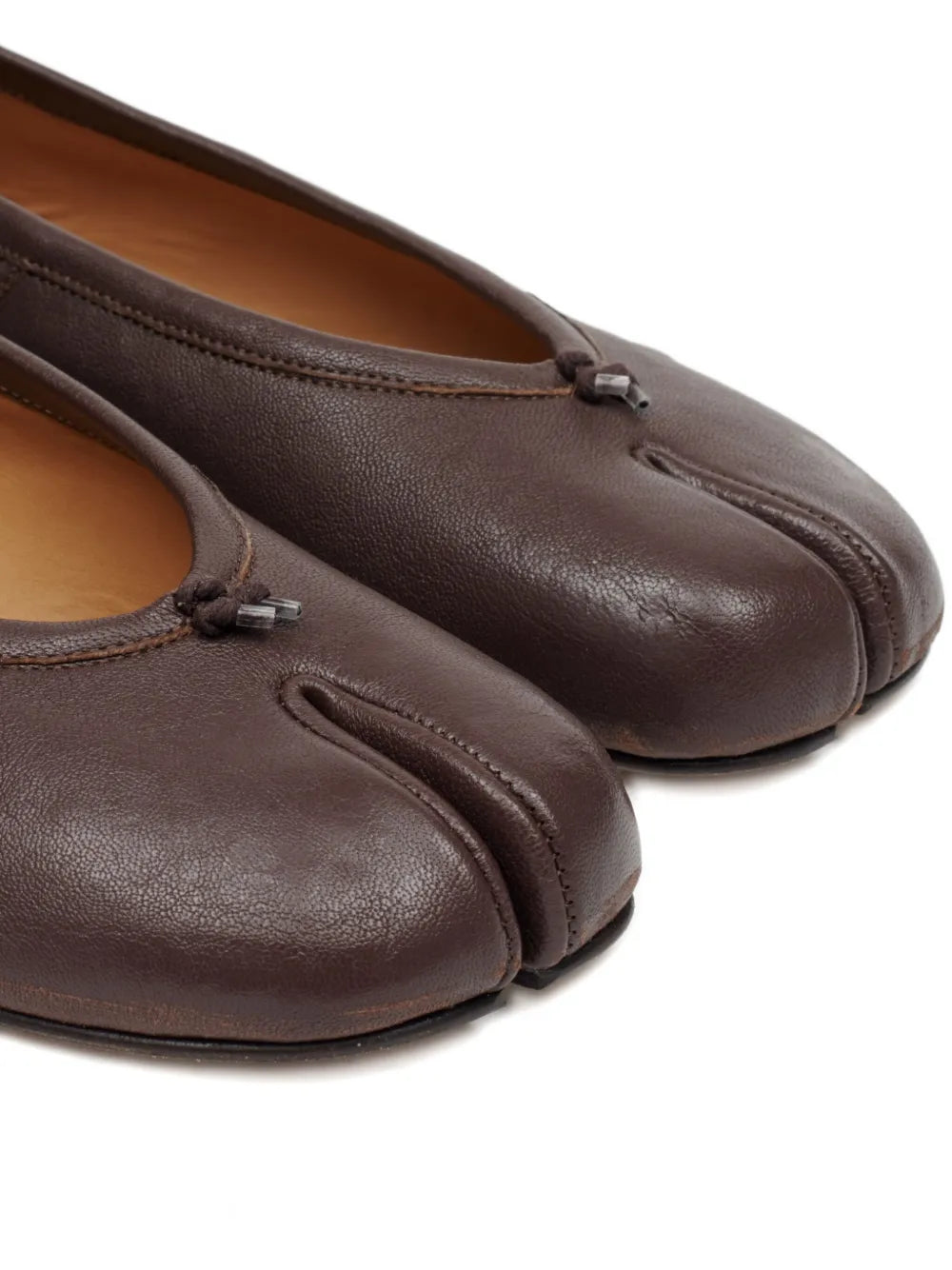 Maison Margiela Ballerinas - Brown | 145d0ffa6e2ac66b3d3729dad82f8489bb1cd1e4