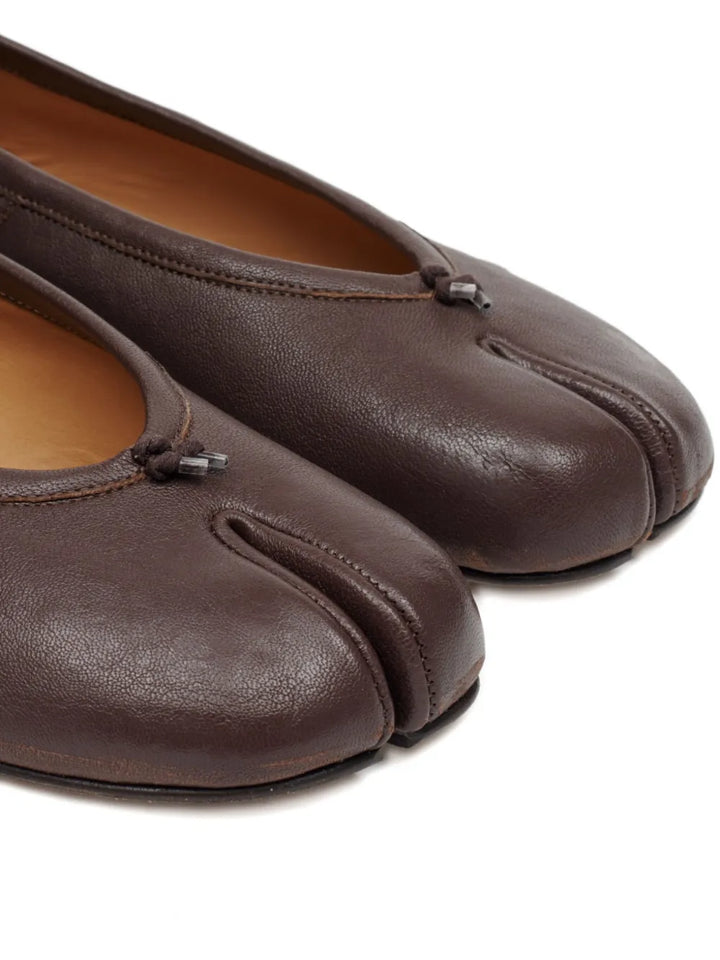 Maison Margiela Ballerinas - Brown | 145d0ffa6e2ac66b3d3729dad82f8489bb1cd1e4