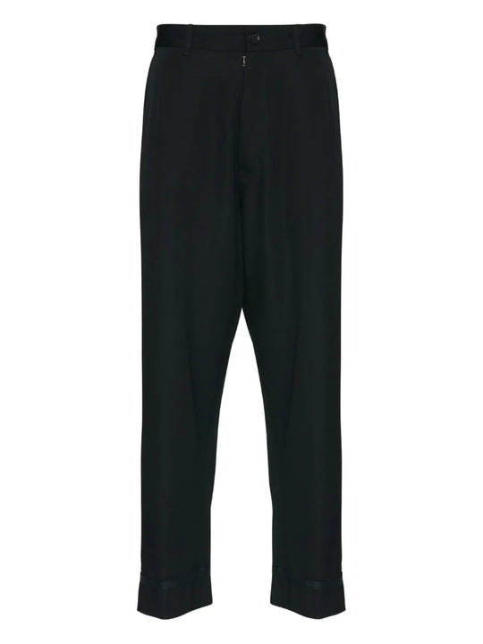High-Waisted Tailored Trousers