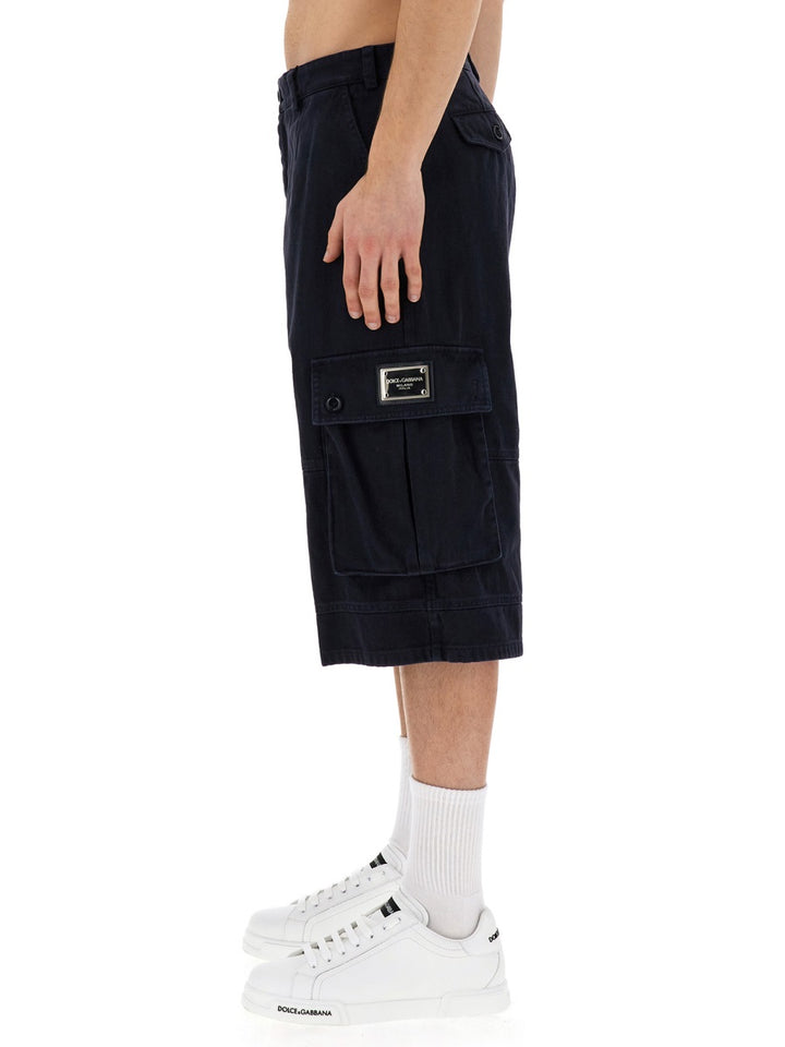 Dolce & Gabbana Shorts - Blue | Wanan Luxury