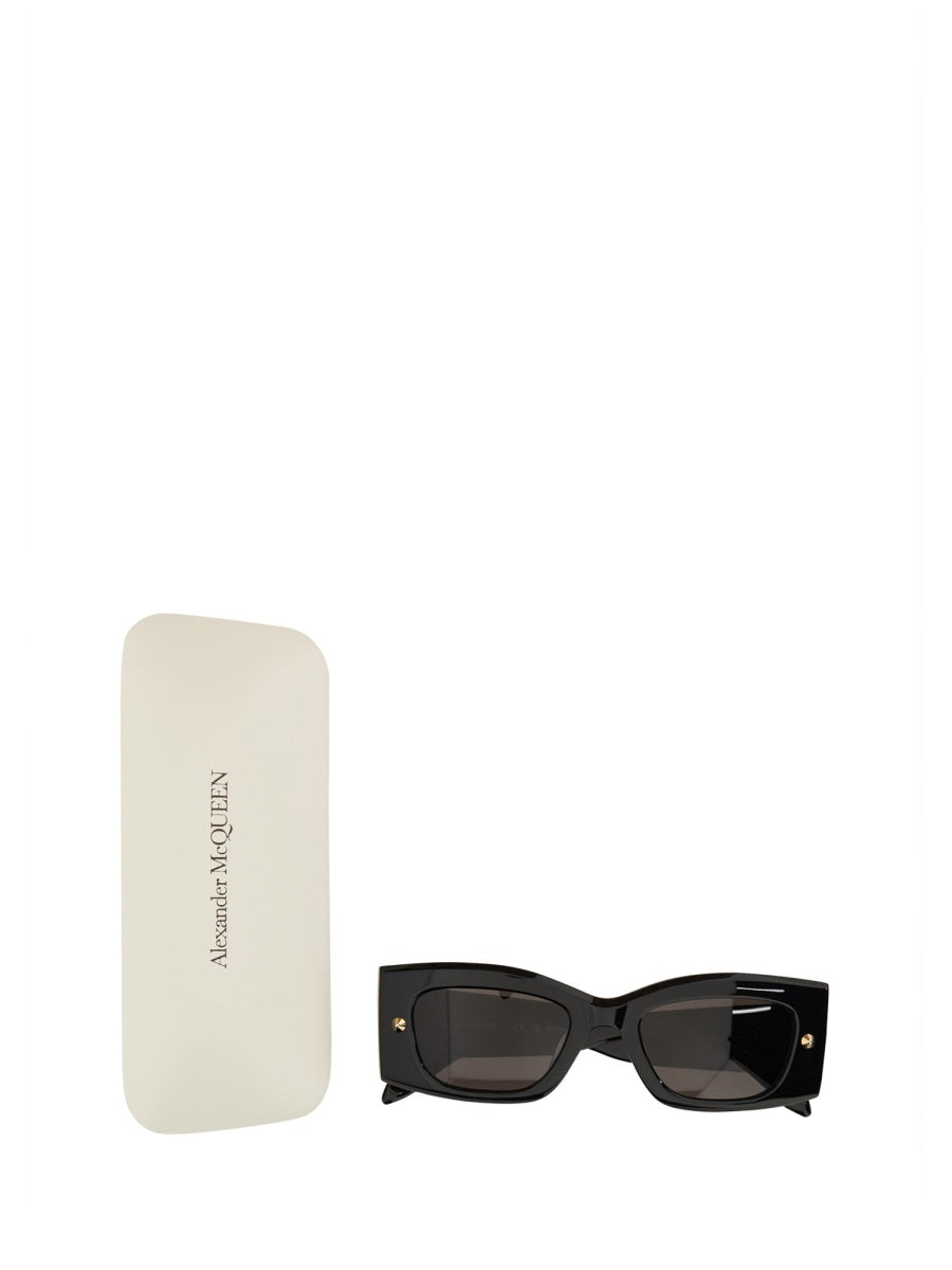 Alexander McQueen Sunglasses - Black | Wanan Luxury