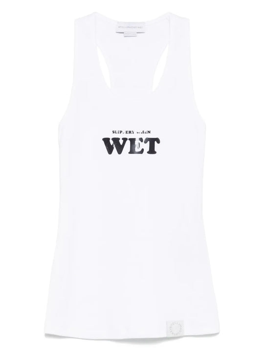 Rubberized Print Tank Top