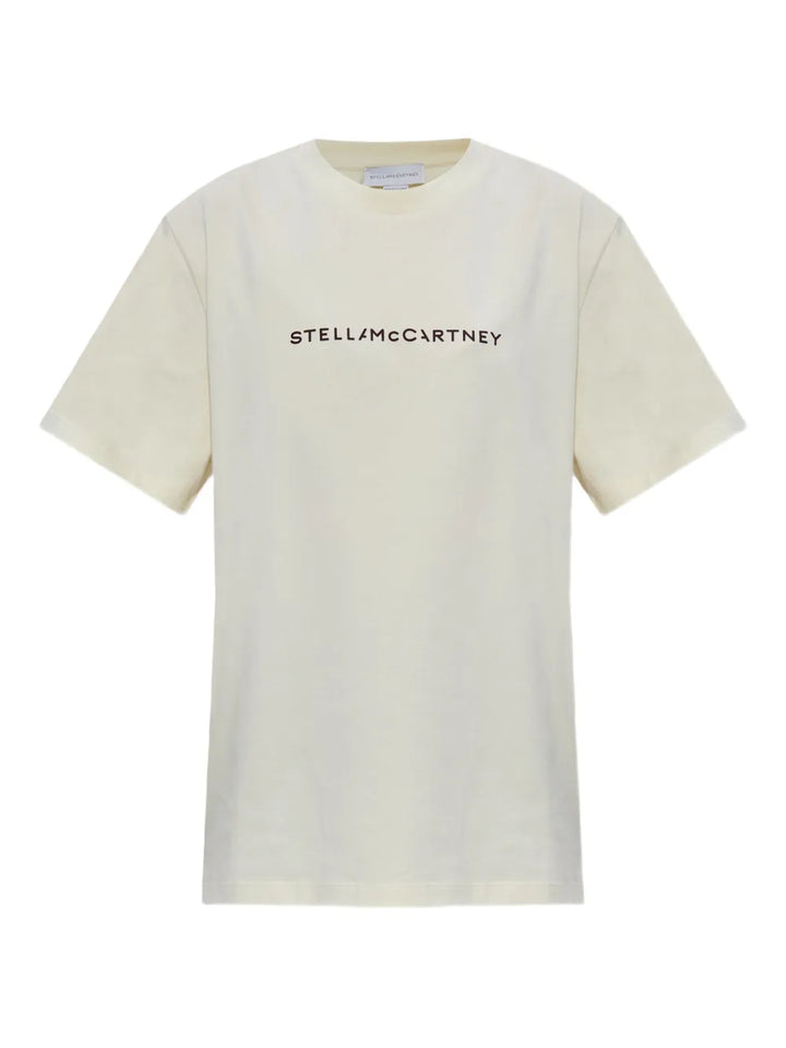 Stella Mccartney T-shirts - Nude & Neutrals | b64530f65f9a032a83d6758b1725b649283a7612