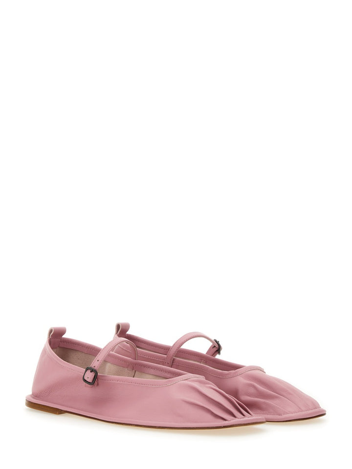 Hereu Flat Shoes - Pink | Wanan Luxury