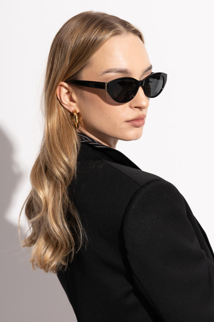 Cat Eye Sun Glasses Black