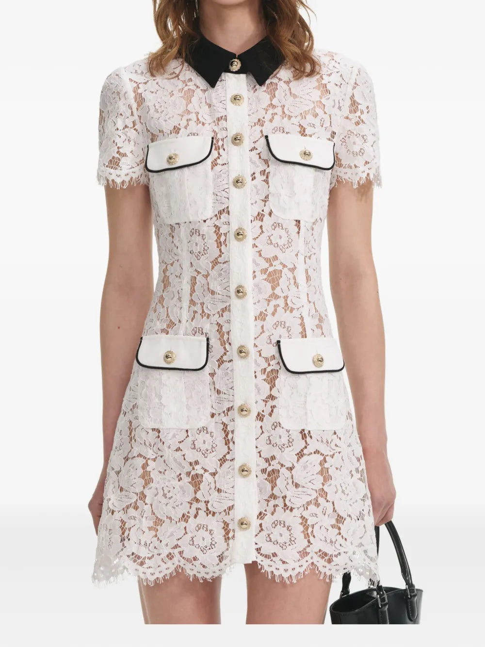 Self-Portrait DRESS - White | fd83585300952495e2718ec7933445cb63709a4e