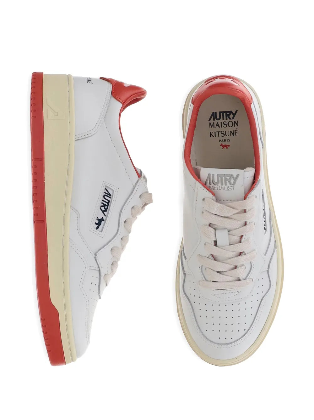 Autry X Maison KitsunÈ SHOES - White | 500df4b29eb3e5813245c2a256f8183cb5925e72