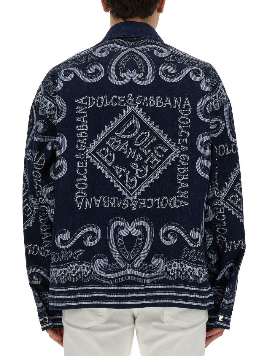Dolce & Gabbana Jackets - Blue | Wanan Luxury