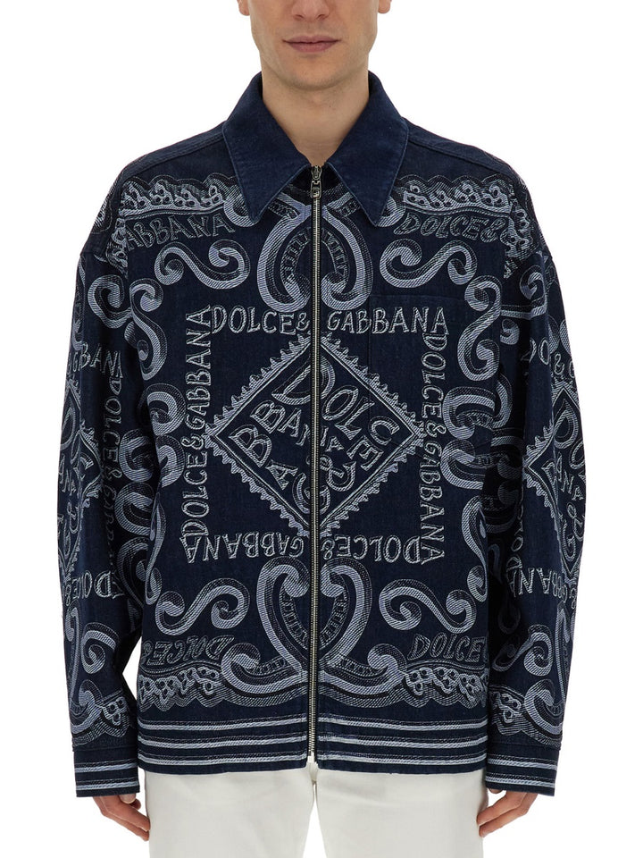 Dolce & Gabbana Jackets - Blue | Wanan Luxury