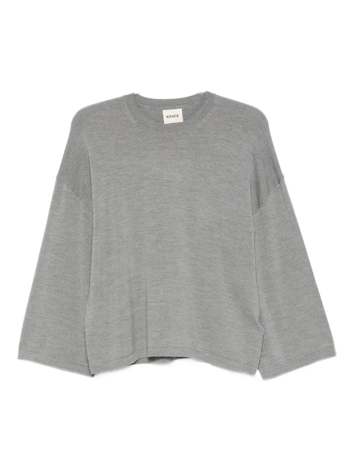 Khaite SWEATER - Grey | 010d24ce4f6128d07273db093ddc81981c6deadf