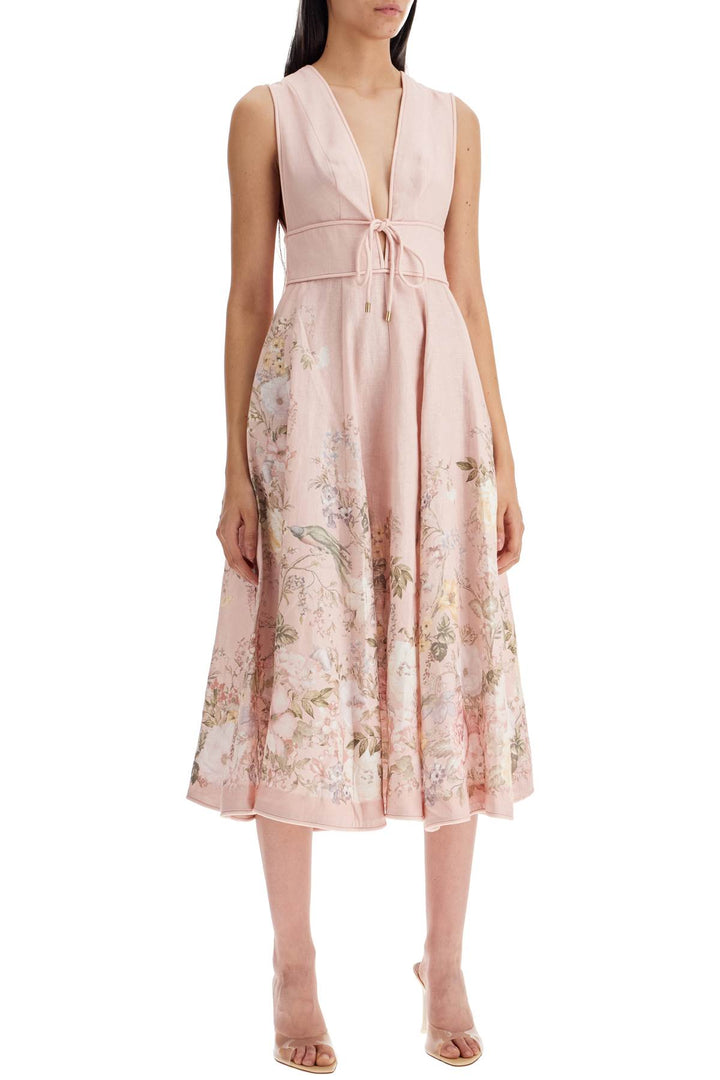 Waverly Plunge Midi Dress