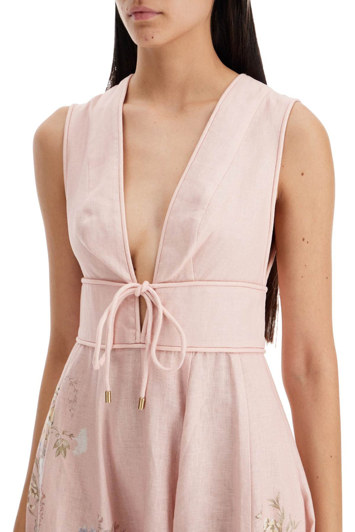 Waverly Plunge Midi Dress