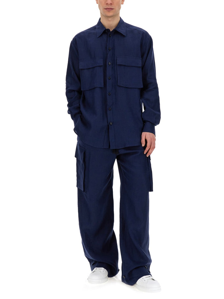 Dolce & Gabbana Shirts - Blue | Wanan Luxury