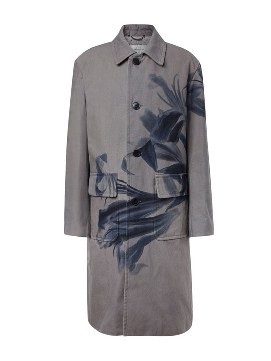 Randale Floral Cotton Trench Coat