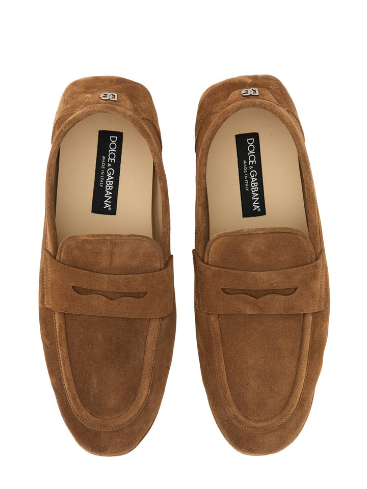 Dolce & Gabbana Loafers - Beige | Wanan Luxury