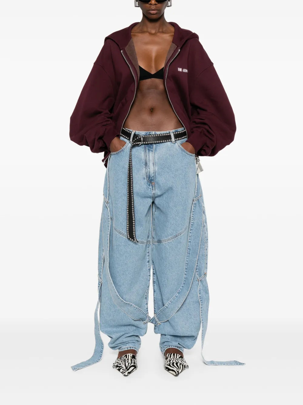 The Attico PANTS - Blue | 781b831bdefa53afcc171587dca62cfaf417ae8e