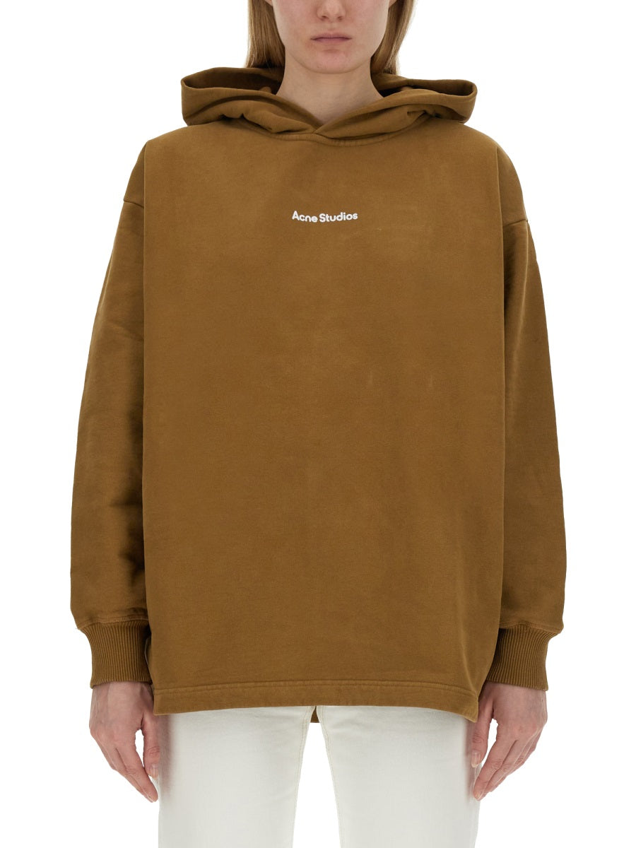 Acne Studios Sweatshirts - Brown | 60344c1bd08010c30c427149b1fa1aea0393949f