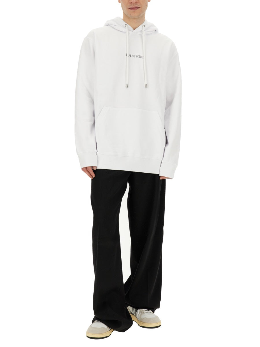Lanvin Sweatshirts - White | Wanan Luxury