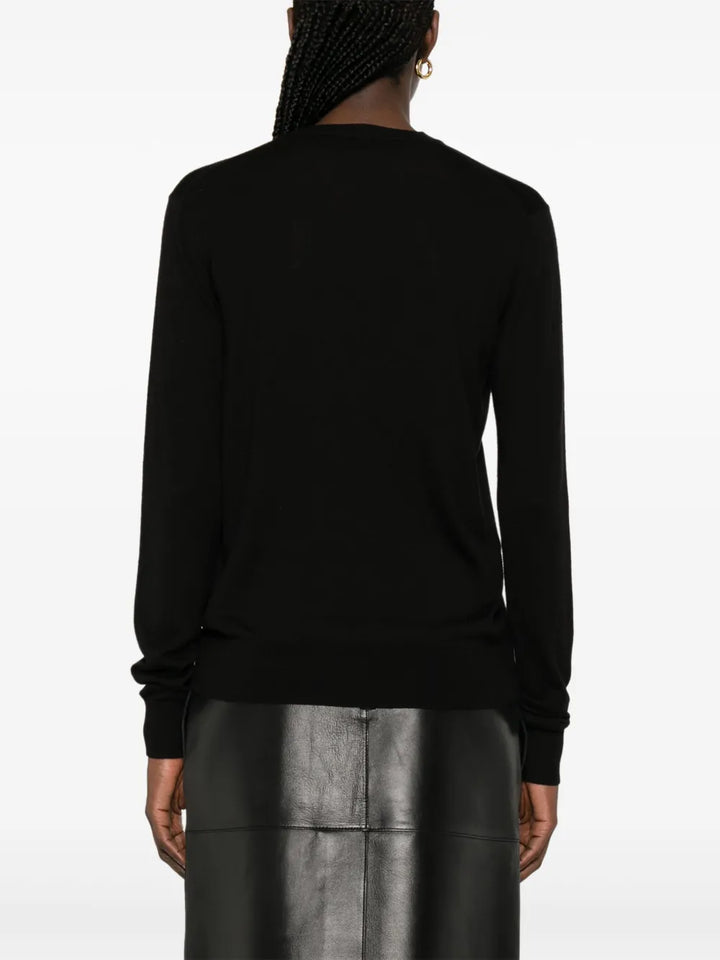 Toteme SWEATER - Black | ddf737ce4e59aaed39c1e4fc69705f1d36dbadf7