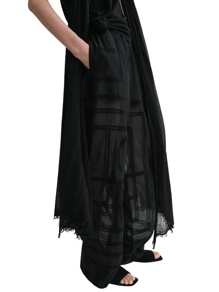 Toteme PANTS - Black | 2cf1809954a33819621f590f5d706fe3b2e450a5