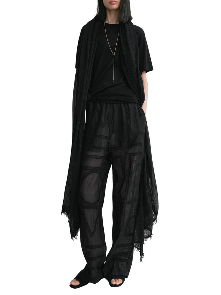 Toteme PANTS - Black | 468f235e1100e4c5fa0ce93e672f308c38032979