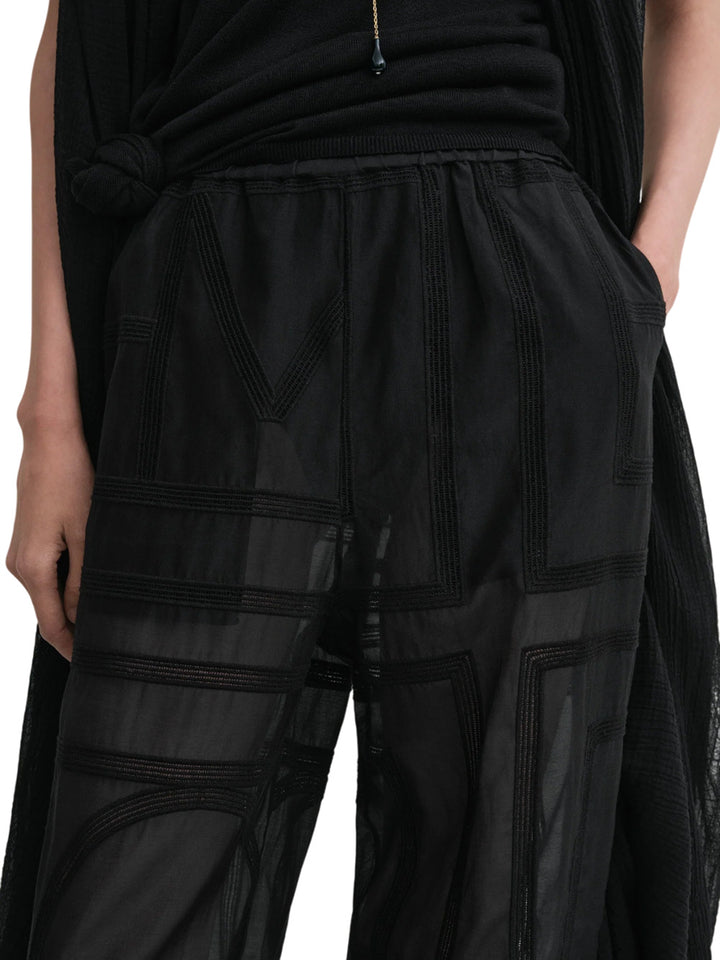 Toteme PANTS - Black | 09654531fef80f249fee992e07ec6b1b77344cea