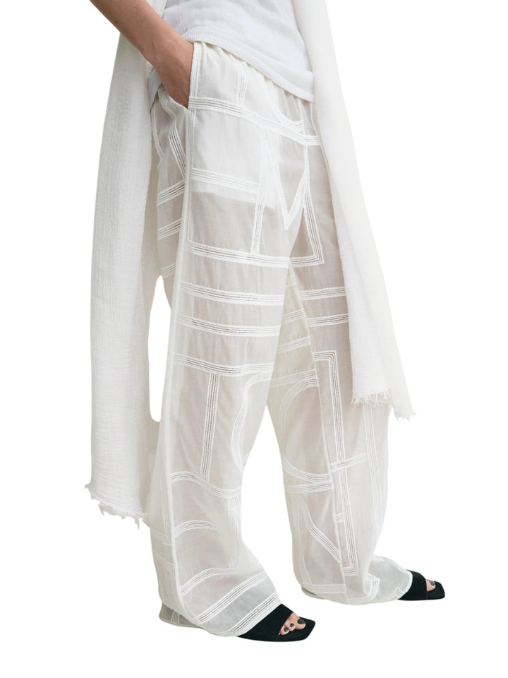 Toteme PANTS - White | 6913de1cae6a48f352cc1e289791f494c4e8f6d0