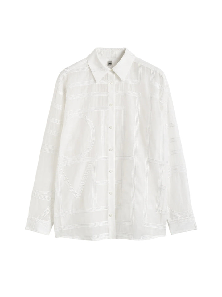 Toteme Shirts - White | 1682b515a3095c6f28f7a1b197f3ef165cbbee87