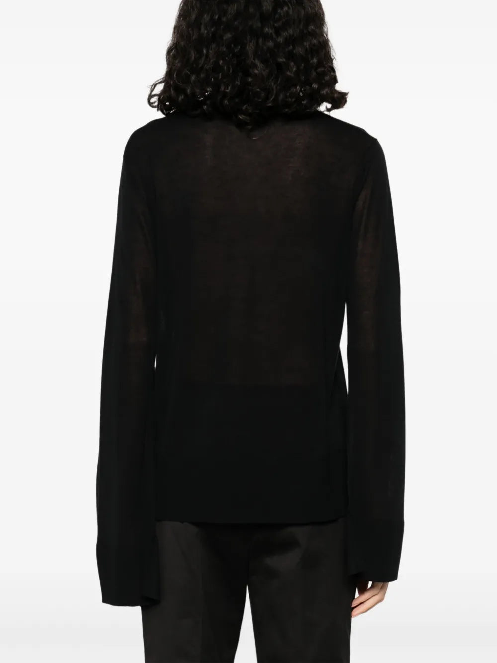 Toteme SWEATER - Black | f645d0b7ca467d94c1eb80bd9f1ccaca0d771a0d