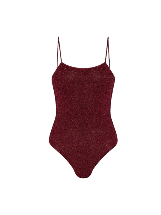 One-Piece Swimsuit Oseree Burgundy
