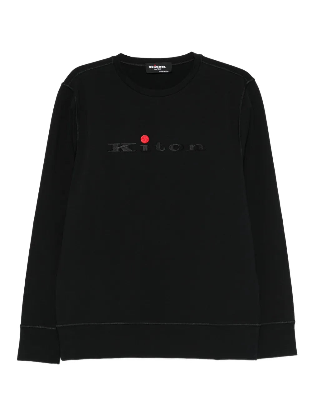 Kiton SWEATSHIRT - Black | e9dea2e39b0b2010dee1a00c76f1e84cb2801bd3