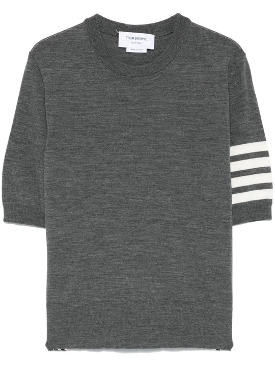 4 Bar Stripes Striped T-Shirt