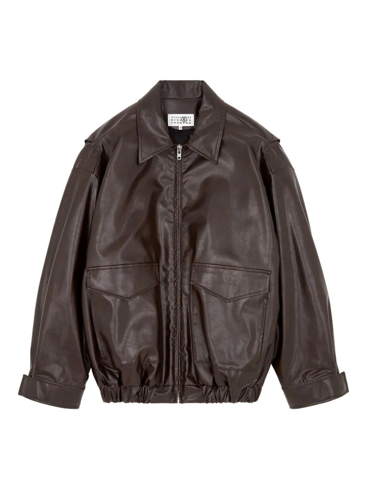 Mm6 Maison Margiela JACKET - Brown | 3fda23fd964248d29d6d4dafe6b439dbd65567ce