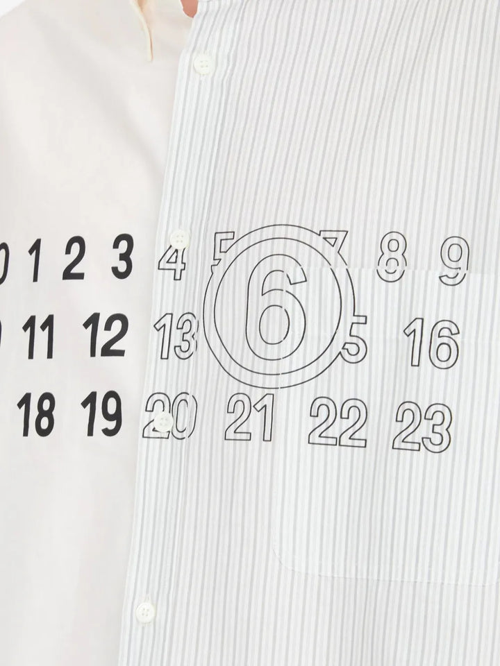 Mm6 Maison Margiela SHIRT - White | 9e722d885c3f42933f86b8d0a54ae66f3bc2a74d