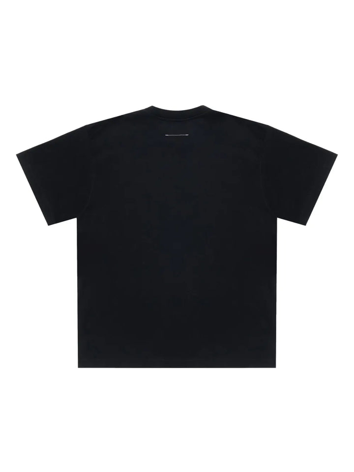 Mm6 Maison Margiela T-shirts - Black | 6f908b205a9b07db8d9211b8571c15f09606fbed