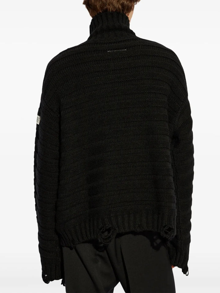 Mm6 Maison Margiela Turtle neck - Black | d5b8e818f5ae5bc9dc4f9e7d661b2da876664b4f