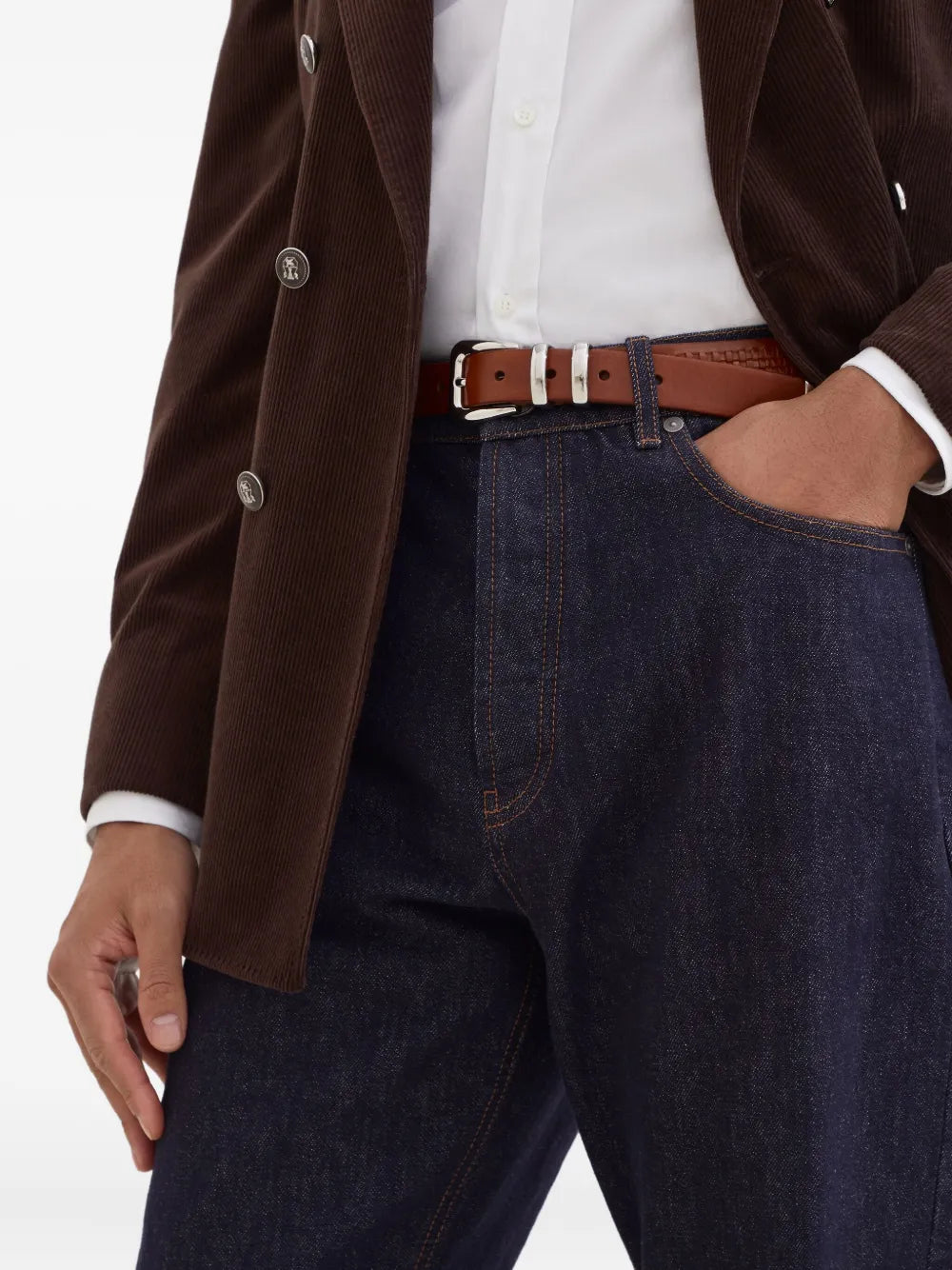 Brunello Cucinelli PANTS - Blue | 67c56a28e54d22078651ad2af4a24787810cea36