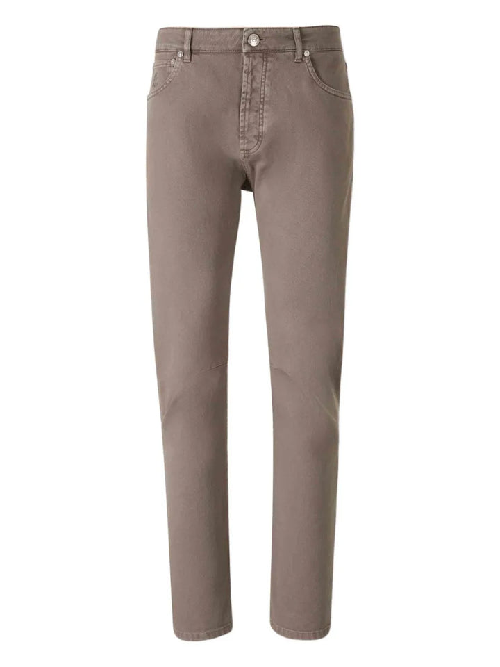 Brunello Cucinelli PANTS - Brown | 09776b424ca06bda6710085beda1be4fdca9c8c1